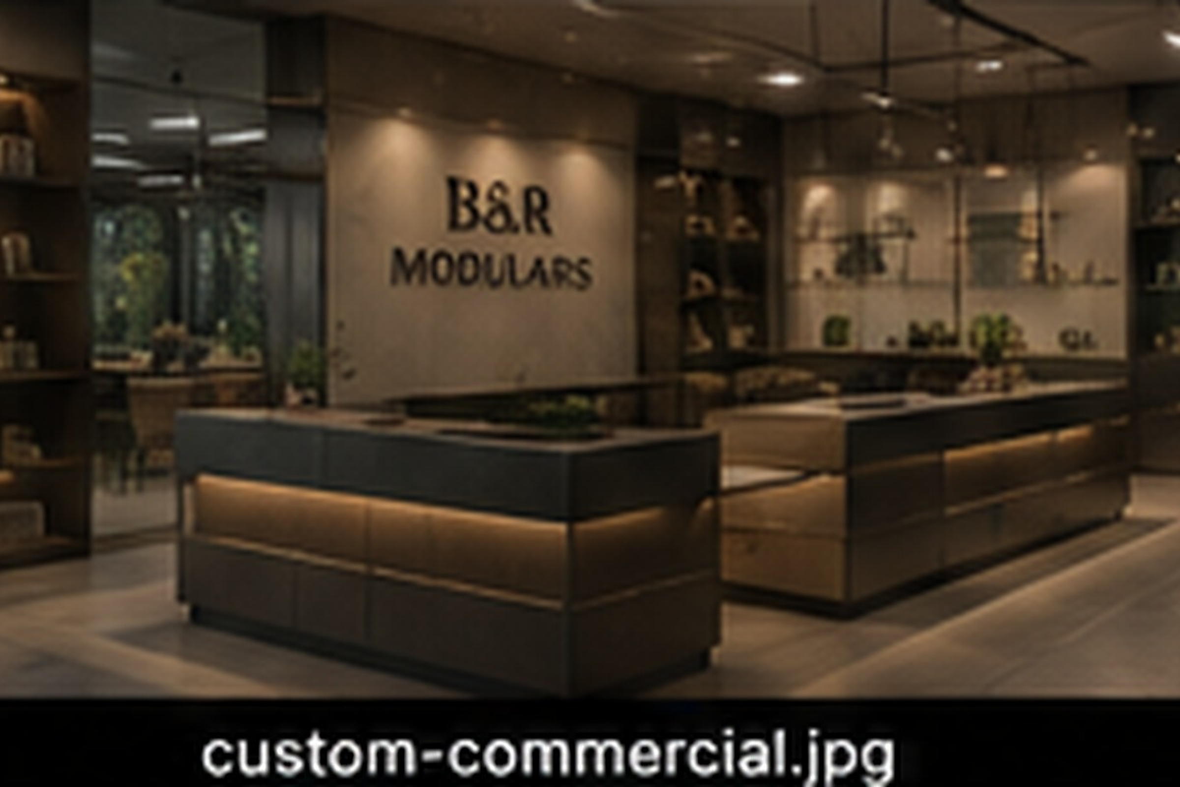 Commercial custom furniture