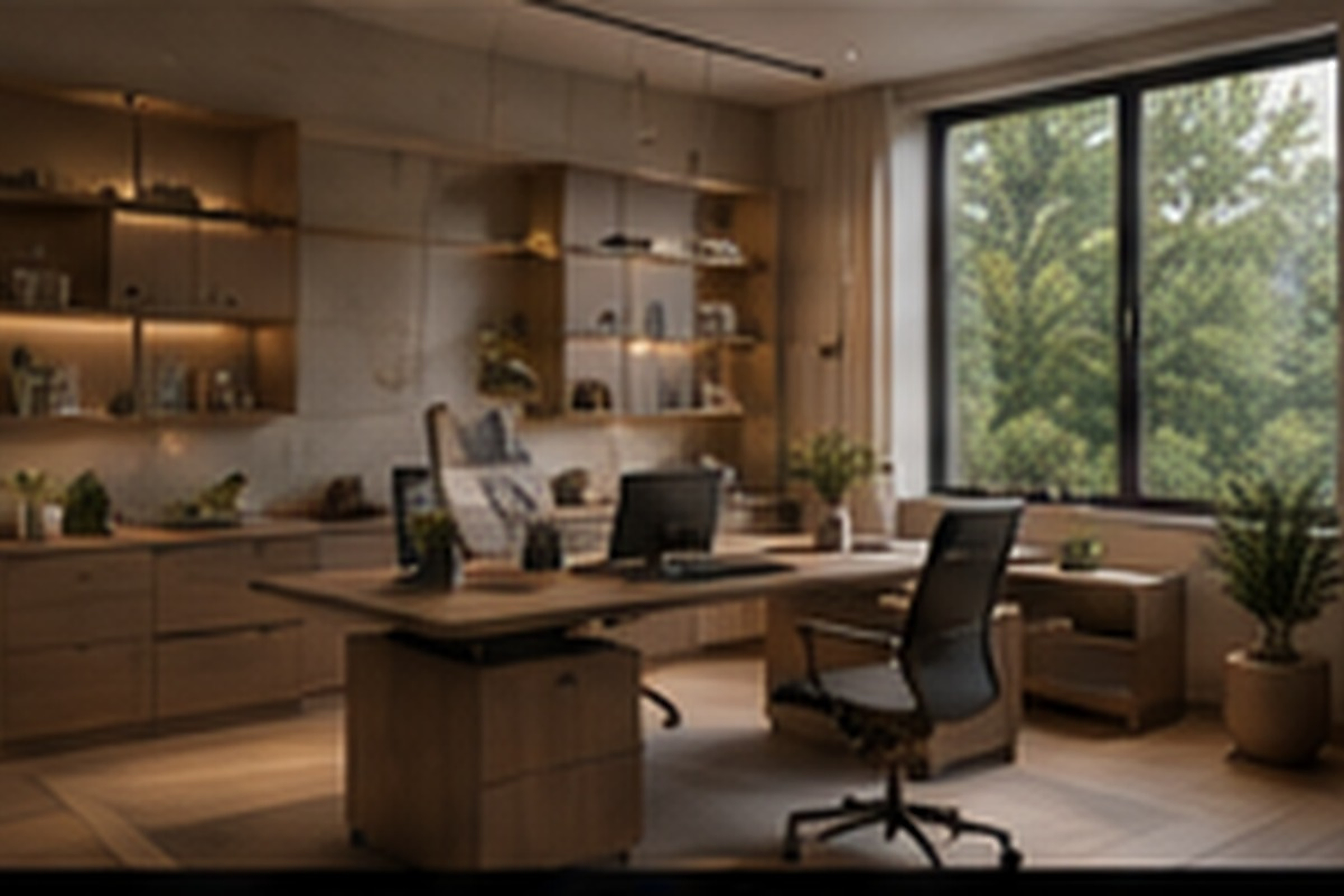 Custom home office furniture